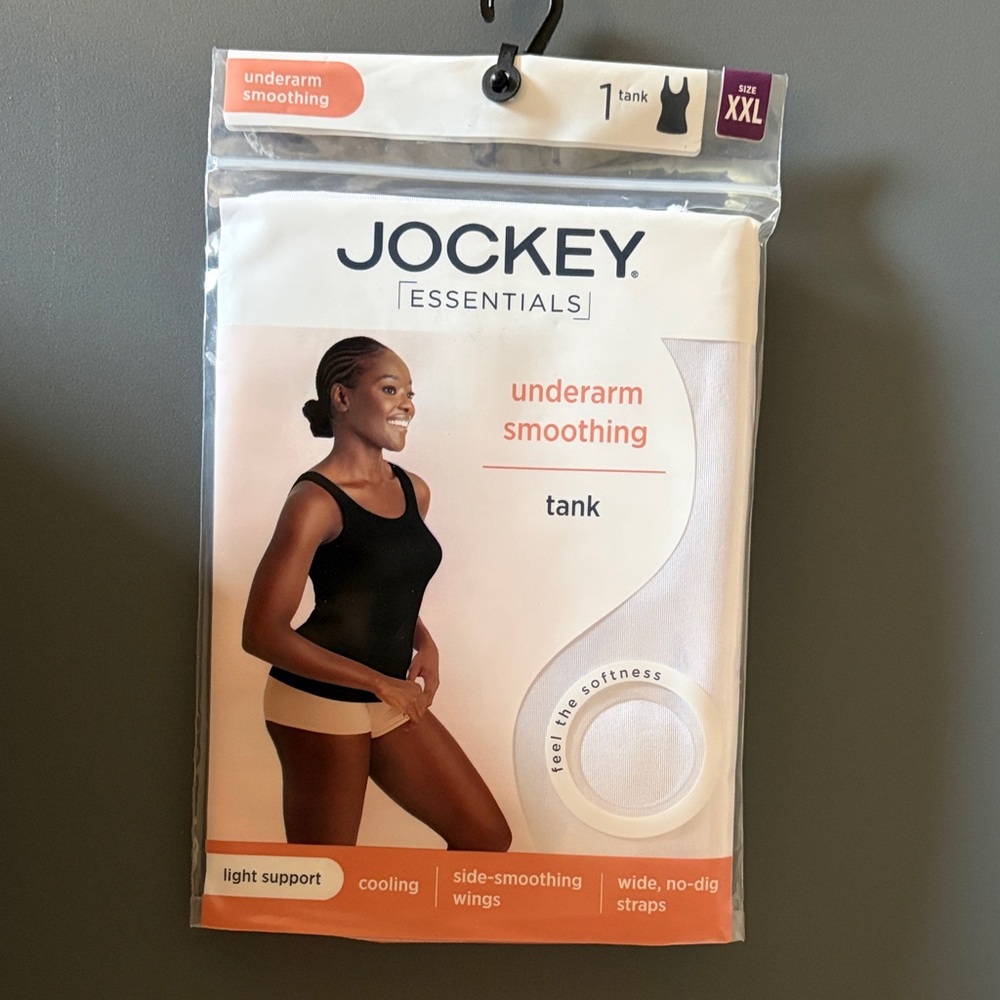 Jockey Essentials white Smoothing Tank